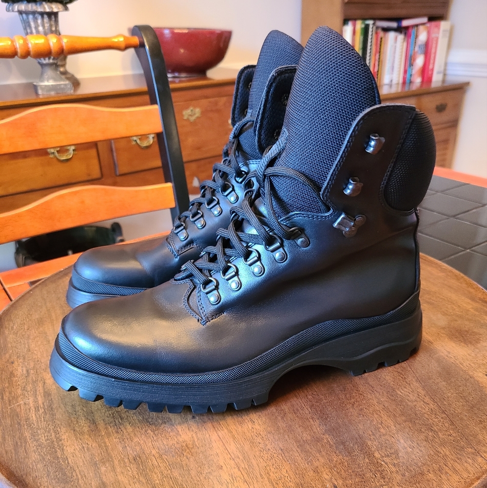 Men’s Prada Boots (3 4 T0397), size 11